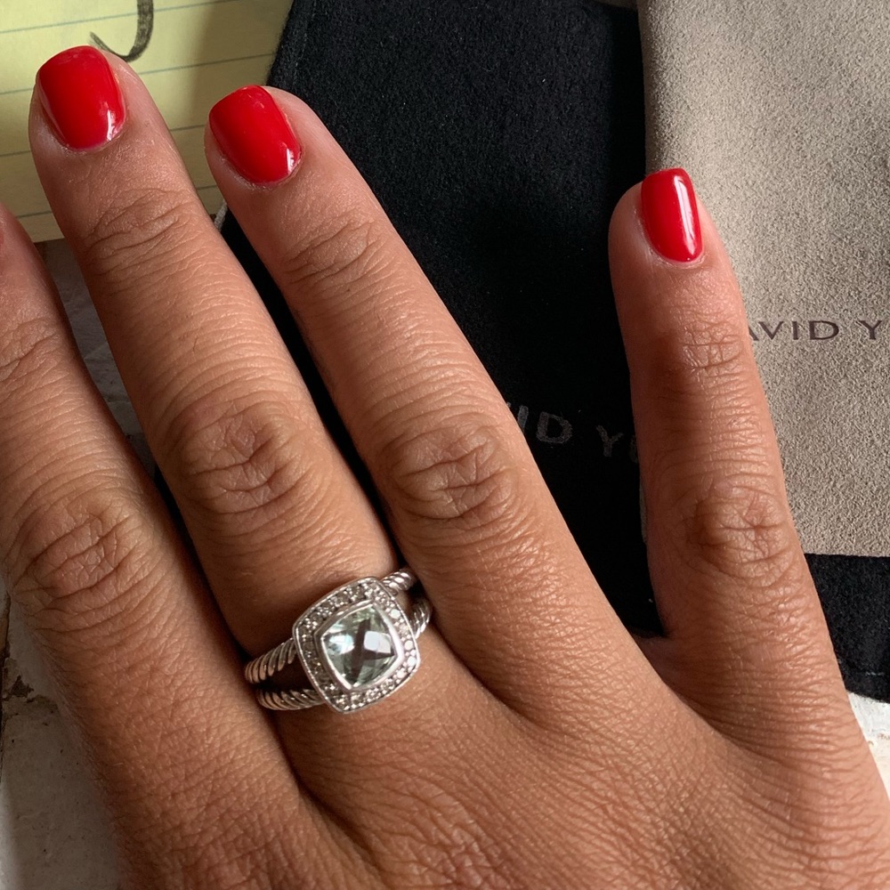 DAVID YURMAN (DY) size 7 petite albion ring
